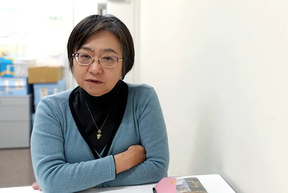 濱島ちさと（はましま・ちさと）氏。帝京大学医療技術学部看護学科教授（保健医療政策分野）。（写真：編集部）